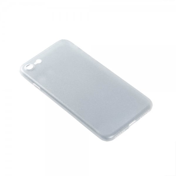 Gear iPhone 6/6S/7/8/SE Deksel TPU SemiTransparent Hvit