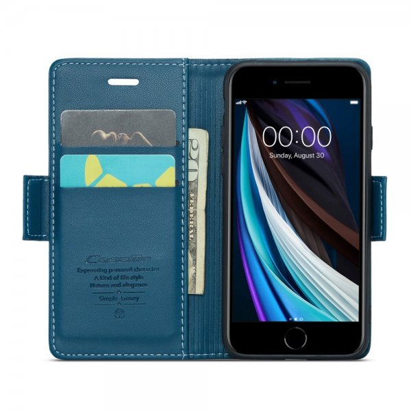 CaseMe iPhone 6/6S/7/8/SE Etui 023 Series Blå