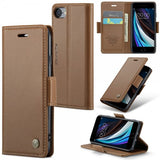 CaseMe iPhone 6/6S/7/8/SE Etui 023 Series Brun