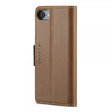 CaseMe iPhone 6/6S/7/8/SE Etui 023 Series Brun