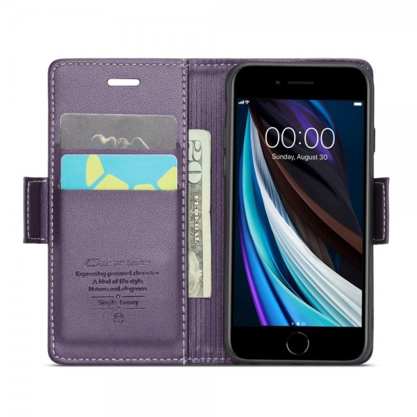 CaseMe iPhone 6/6S/7/8/SE Etui 023 Series Lilla