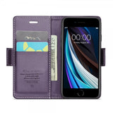 CaseMe iPhone 6/6S/7/8/SE Etui 023 Series Lilla