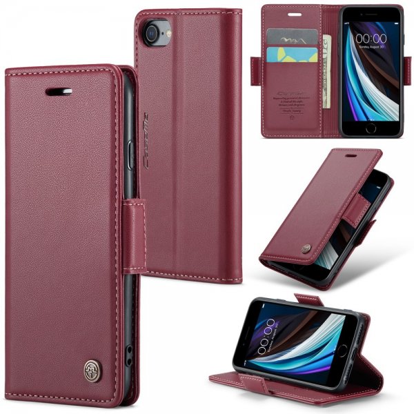 CaseMe iPhone 6/6S/7/8/SE Etui 023 Series Rød