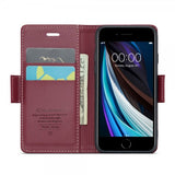 CaseMe iPhone 6/6S/7/8/SE Etui 023 Series Rød