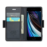 CaseMe iPhone 6/6S/7/8/SE Etui 023 Series Svart