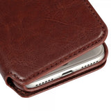holdit iPhone 6/6S/7/8/SE Etui Berlin Löstagbart Deksel Dark Brown