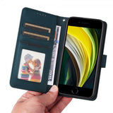 Betopnice iPhone 6/6S/7/8/SE Etui Avtagbart Deksel 005 Blå