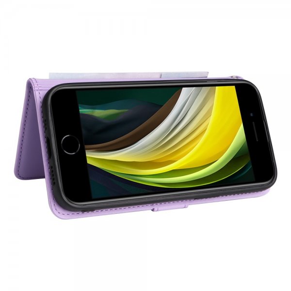 Betopnice iPhone 6/6S/7/8/SE Etui Avtagbart Deksel 005 Lilla