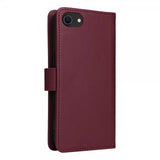 Betopnice iPhone 6/6S/7/8/SE Etui Avtagbart Deksel 005 Rød