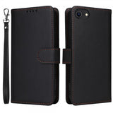 Betopnice iPhone 6/6S/7/8/SE Etui Avtagbart Deksel 005 Svart