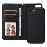 Betopnice iPhone 6/6S/7/8/SE Etui Avtagbart Deksel 005 Svart