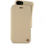 holdit iPhone 6/6S/7/8/SE Etui Stockholm Löstagbart Deksel Caramel Beige