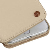 holdit iPhone 6/6S/7/8/SE Etui Stockholm Löstagbart Deksel Caramel Beige