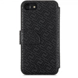 holdit iPhone 6/6S/7/8/SE Etui Stockholm Löstagbart Deksel Celia Svart