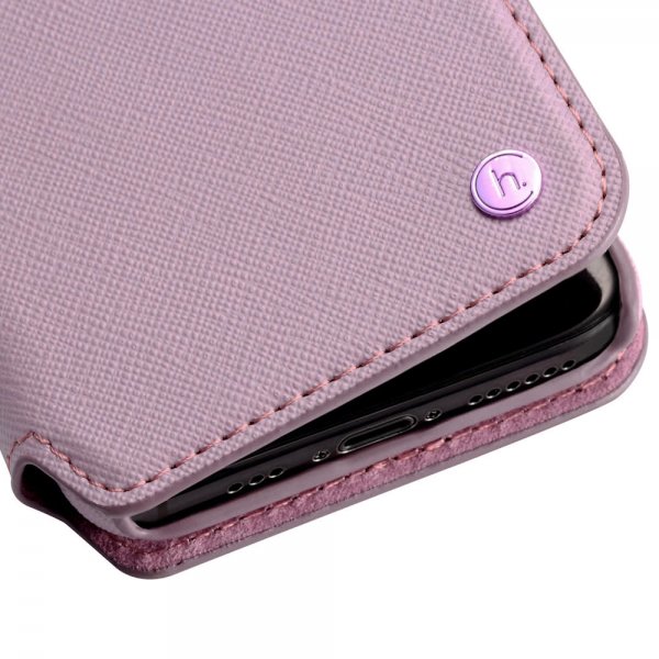 holdit iPhone 6/6S/7/8/SE Etui Stockholm Löstagbart Deksel Mauve