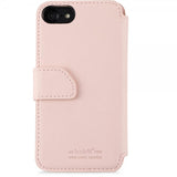 holdit iPhone 6/6S/7/8/SE Etui Stockholm Löstagbart Deksel Rosa
