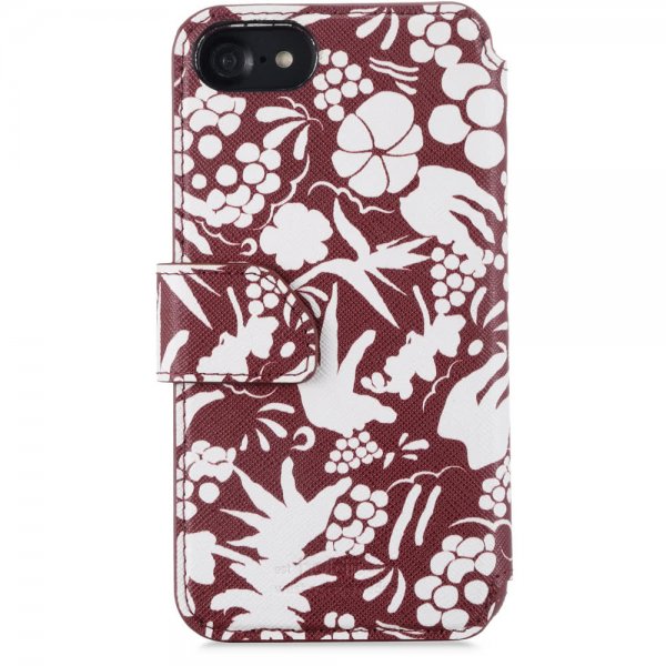 holdit iPhone 6/6S/7/8/SE Etui Stockholm Löstagbart Deksel Tropical White