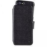 holdit iPhone 6/6S/ 7/8/SE Etui Wallet Case Magnet Serpent Black