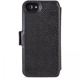 holdit iPhone 6/6S/ 7/8/SE Etui Wallet Case Magnet Serpent Black