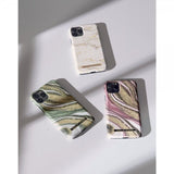 Ideal of Sweden iPhone 6/6S/7/8/SE Deksel Fashion Case Cosmic Green Swirl