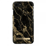 Ideal of Sweden iPhone 6/6S/7/8/SE Deksel Fashion Case Golden Smoke Marble