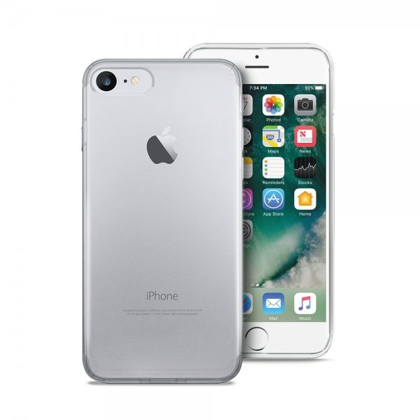 Puro iPhone 6/6S/7/8/SE Deksel Nude Transparent