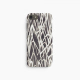 agood company iPhone 6/6S/7/8/SE Deksel Plantebasert Graffiti Heart Black White