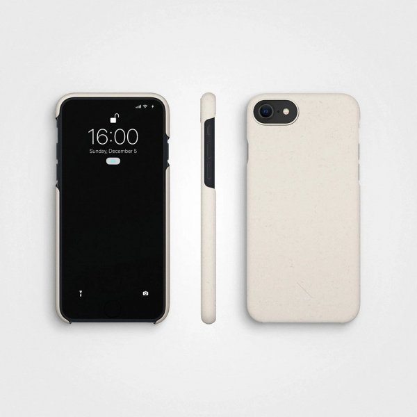 agood company iPhone 6/6S/7/8/SE Deksel Plantebasert Vanilla White