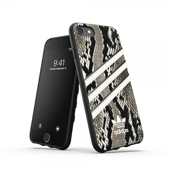 Adidas iPhone 6/6S/7/8/SE Deksel OR Moulded Case Svart Alumina