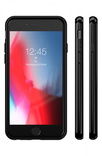 Richmond & Finch iPhone 6/6S/7/8/SE Deksel RF Black Marble
