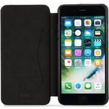 holdit iPhone 6/6S Plus/iPhone 7 Plus/iPhone 8 Plus Etui SlimFlip Wallet Svart