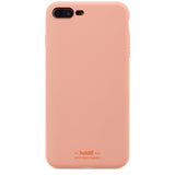holdit iPhone 7 Plus/iPhone 8 Plus Deksel Silikon Pink Peach