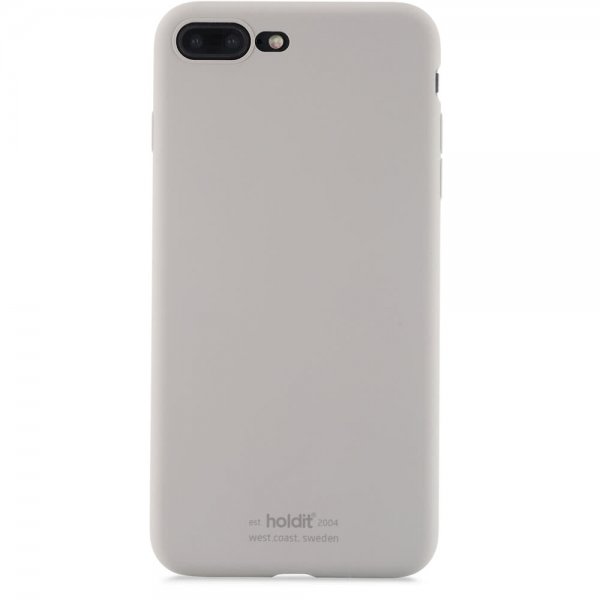 holdit iPhone 7 Plus/iPhone 8 Plus Deksel Silikon Taupe