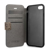 Guess iPhone 7/8/SE Etui Monogram Brun