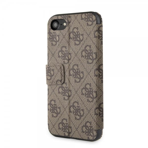 Guess iPhone 7/8/SE Etui Monogram Brun