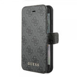 Guess iPhone 7/8/SE Etui Monogram Grå