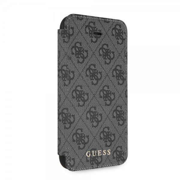 Guess iPhone 7/8/SE Etui Monogram Grå