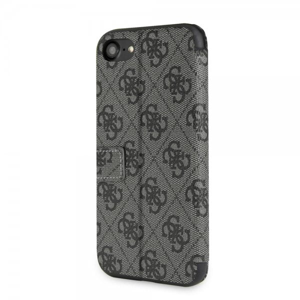 Guess iPhone 7/8/SE Etui Monogram Grå
