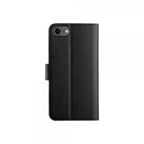 Xqisit iPhone 6/6S/7/8/SE Etui Slim Wallet SelecTion Svart