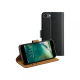 Xqisit iPhone 6/6S/7/8/SE Etui Slim Wallet SelecTion Svart