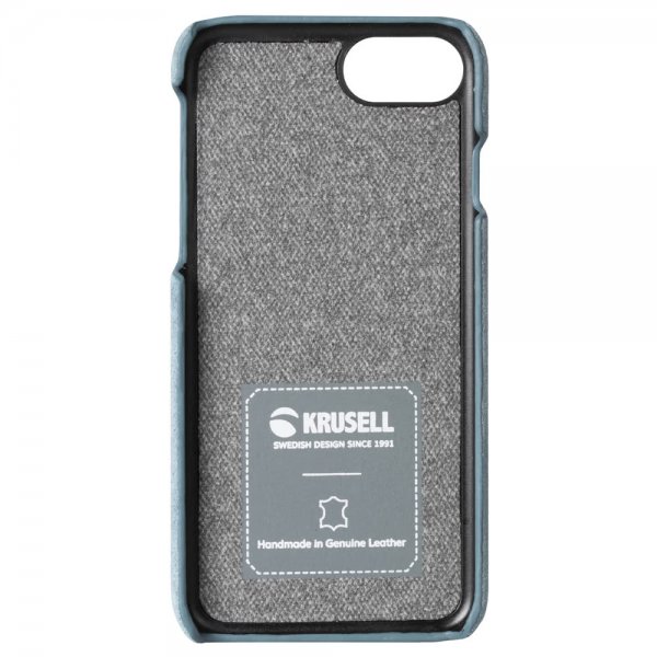 Krusell iPhone 7/8/SE Deksel Broby Cover Blå