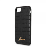 Guess iPhone 7/8/SE Deksel Croco Svart