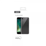 Xqisit iPhone 7/8/SE Deksel Flex Case Transparent