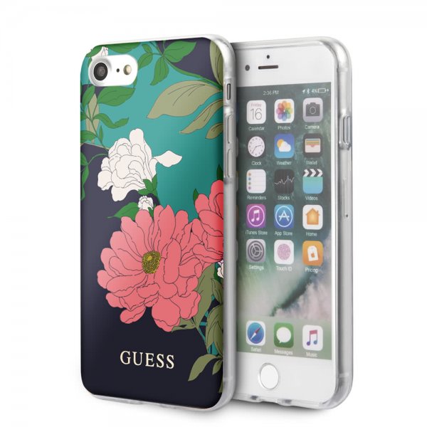 Guess iPhone 7/8/SE Deksel Flower Edition N. 1