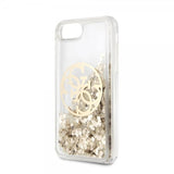Guess iPhone 7/8/SE Deksel Glitter Circle Gull
