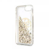 Guess iPhone 7/8/SE Deksel Glitter Circle Gull
