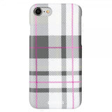 Krusell iPhone 7/8/SE Deksel Limited Cover Plaid Light Grey