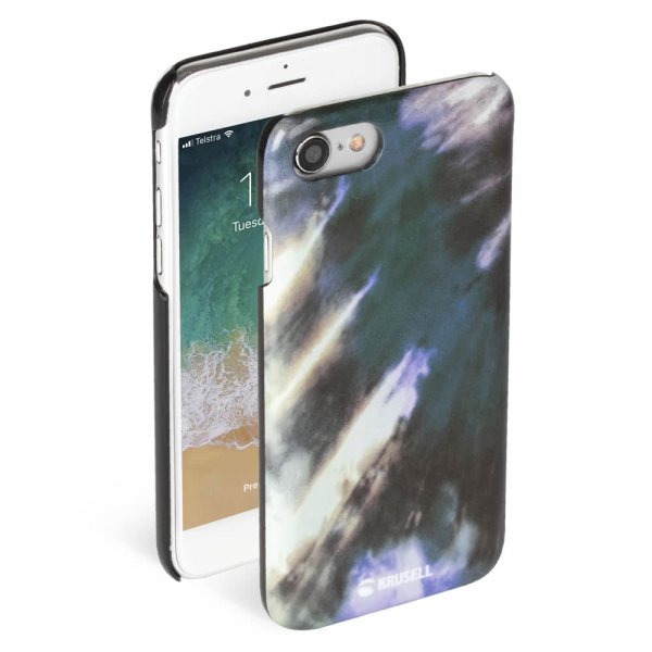 Krusell iPhone 7/8/SE Deksel Limited Cover Twirl Earth