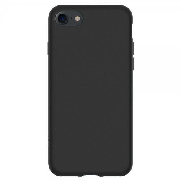 Spigen iPhone 7/8/SE Deksel Liquid Crystal Matte Black