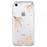 Spigen iPhone 7/8/SE Deksel Liquid Crystal Blossom Crystal Clear